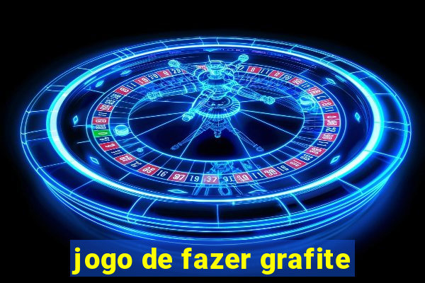 jogo de fazer grafite